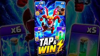 ⚡ ZapQuake + DD Charge + Dragons = Perfect 3 Star! 🐉🔥 #coc #shorts #gaming #legendleague #th18 #best