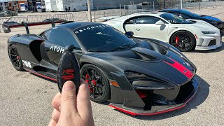 DRIVING A MCLAREN SENNA WITH A BUGATTI CHIRON SS!