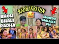 Epic reaction on radhakrishn  bholi bhali radha ko sataye re murari   sumedhvmudgalkar