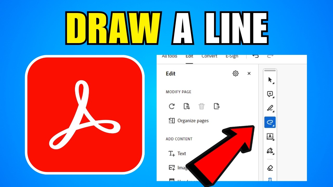How To Draw A Line In Adobe Acrobat (2026) (Complete Guide) - YouTube