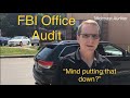 First Amendment Audit- FBI Field Office -“ Mind Putting That Down?”