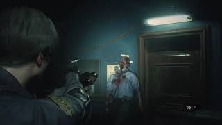 RESIDENT EVIL 2 Leon Police Station 1F Fire Escape Watchman's Room East Office 19.04.20