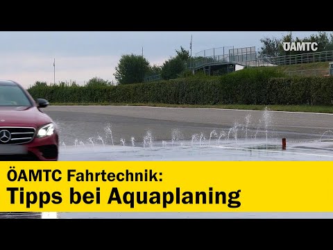 Video: Was tun bei Aquaplaning?