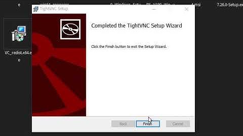 Tight VNC Install and Config