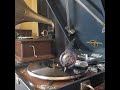 松平 晃 ♪吹雪峠♪ 1936年 78rpm record. Columbia Model No G ー 241 phonograph