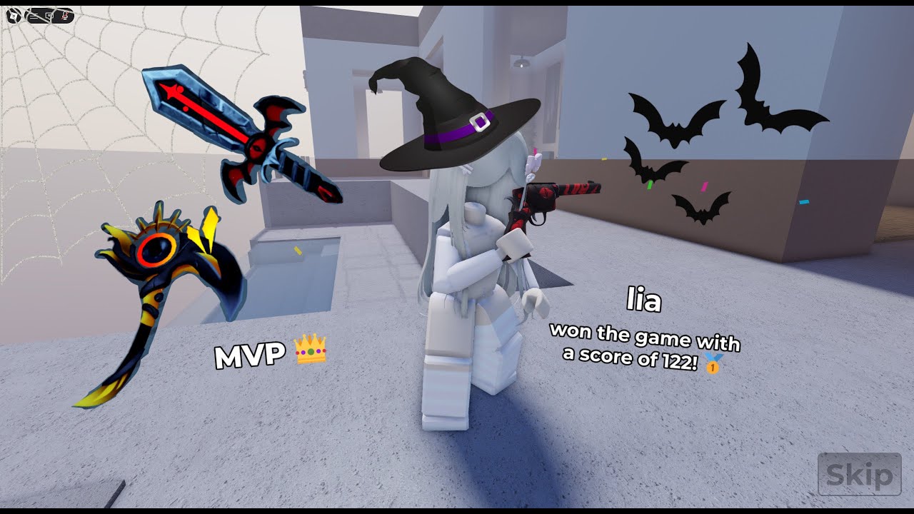 MVS2 Halloween Update + ASMR keyboard sounds lol | Roblox | Murderers vs Sheriffs 2 | #roblox