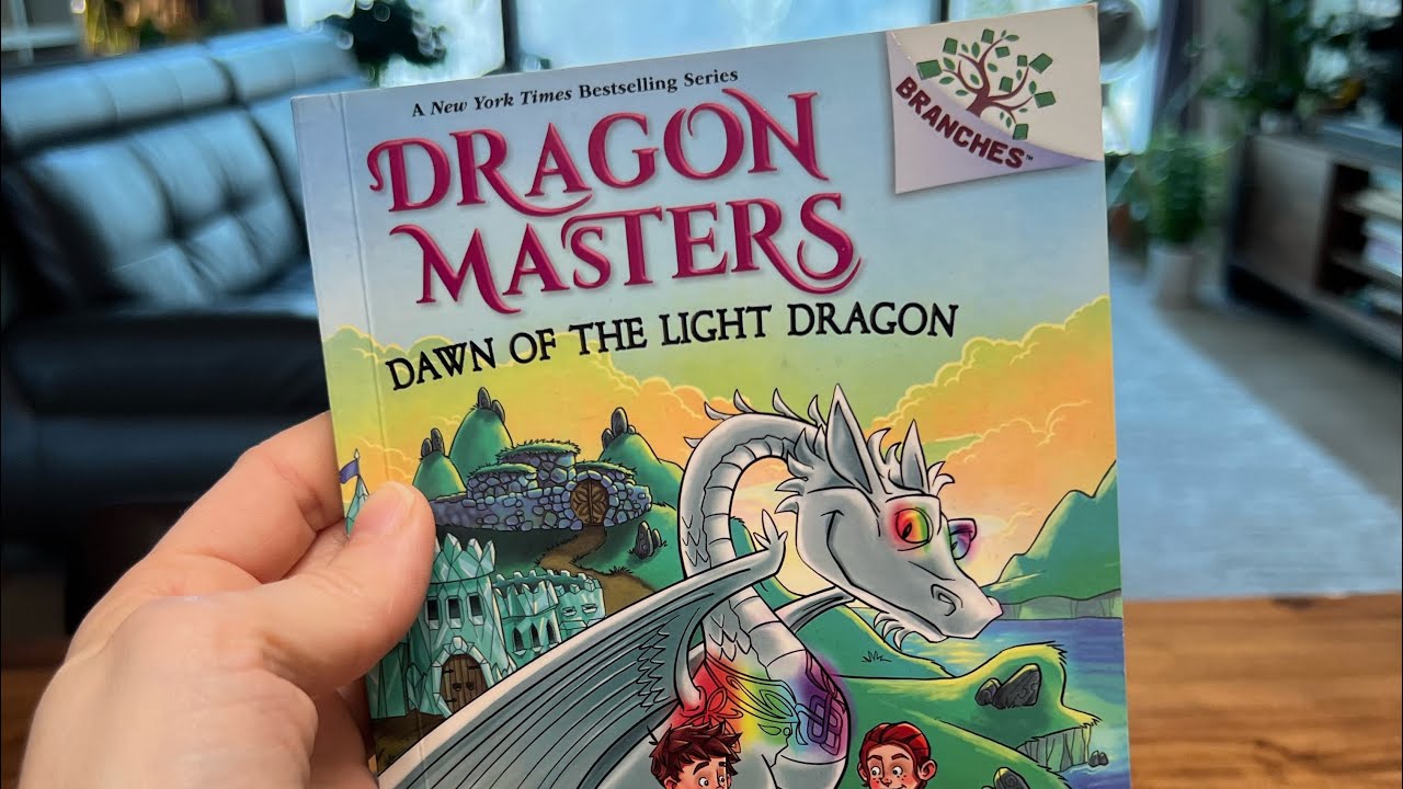 Dragon Masters #24 Dawn of the Light Dragon 💡🐉 by Tracey West
