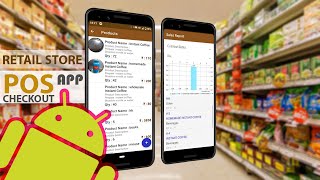 Retail Store QR Scan POS Checkout App With Sales & Inventory | Android App Project screenshot 1