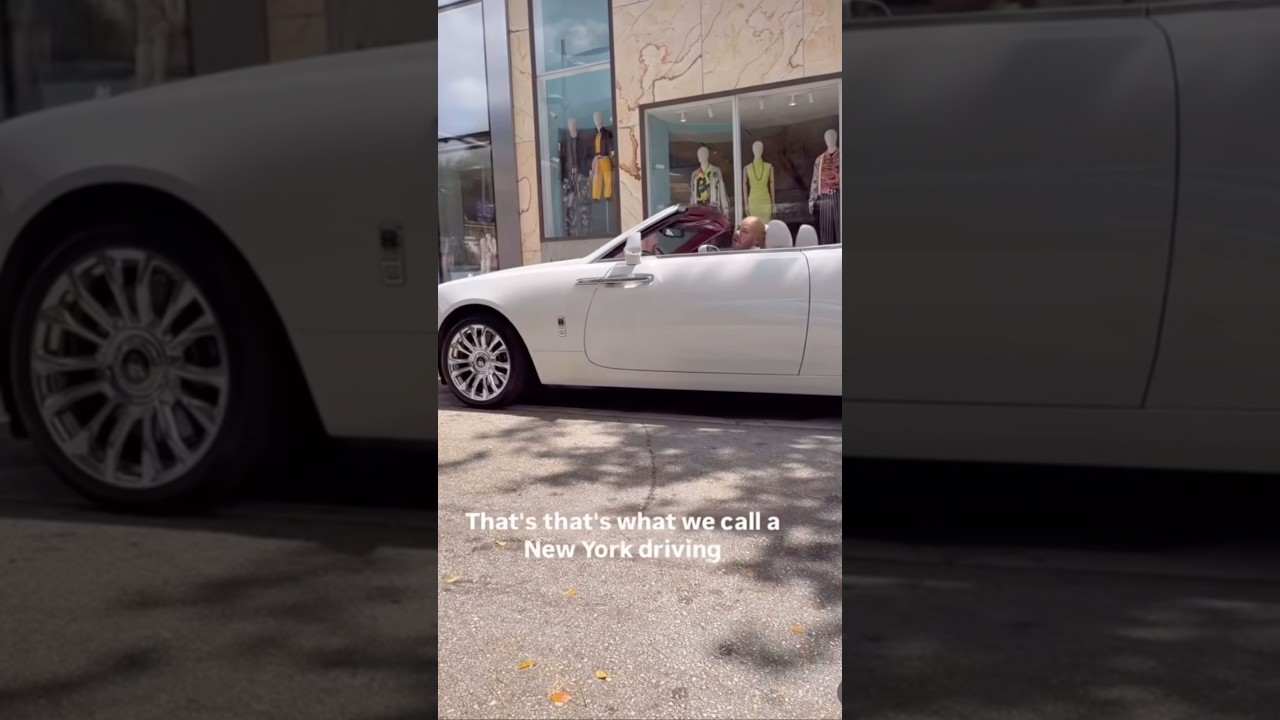 Fat Joe Parallel Parks Rolls Royce Dawn In New York Style