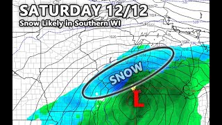 Winter Storm Possible in Southern Wisconsin this Weekend