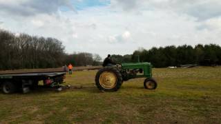 John Deere A Tractor (Pulling Test) #tractor #tractorvideo