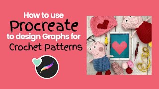 How to Make a Graph for a Crochet or Knit Pattern with Procreate screenshot 3