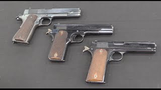 Colt 1909 (pre-1911 developmental pistol)