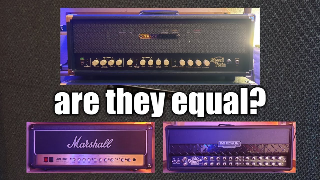 Trace Elliot - Speed Twin 50H (vs Marshall and Mesa)