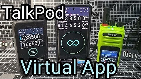 Talkpod Virtual Ham App & Add Memory Channel