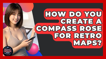 How Do You Create A Compass Rose For Retro Maps? - Graphic Design Nerd