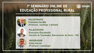 1º Seminário Online de Educação Profissional Rural do Senar
