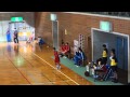 20150125島尻地区中学ハンドボール新人大会（決勝戦）試合開始前