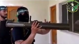 Raw footage - Syria rebels' weaponry