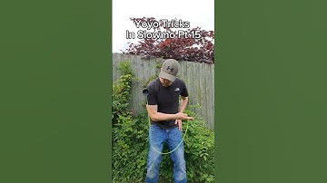 Yoyo Tricks In Slowmo Pt 15 - Neckstole #yoyotricks #slowmo #yoyo #slowmotion #satisfying #yoyoing