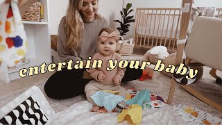 DITL of a first time mom | how I entertain my 5 month old baby, clean w/ me + an honest chat