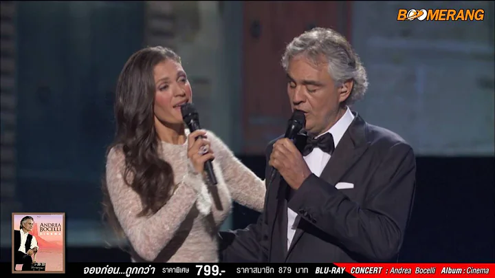 Andrea Bocelli : Cheek to Cheek duet with Veronica Berti from Top Hat