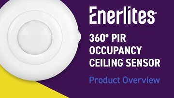 Enerlites 360º PIR Occupancy Ceiling Sensor | Product Overview