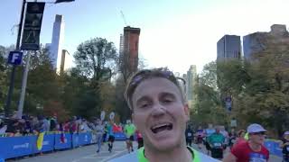 Davide Peterlin - arrivo alla NYC Marathon 2016