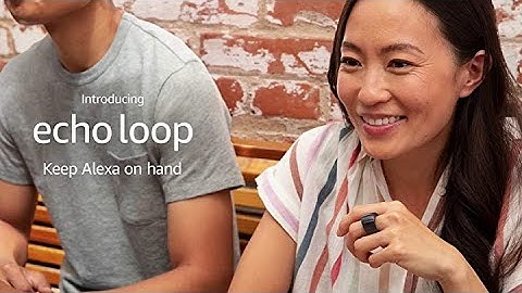 Introducing Echo Loop - Smart ring with Alexa - Keep Alexa on your hand with Style