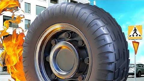 Crazy Tire Game - Reach The Moon Sari gadiya Ford Di🤯🤯💥😲