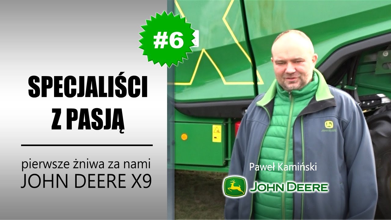 maxresdefault Specjaliści z pasją: John Deere X9, pierwsze żniwa za nami   rozmowa z Pawłem Kamińskim (John Deere Polska)   VIDEO