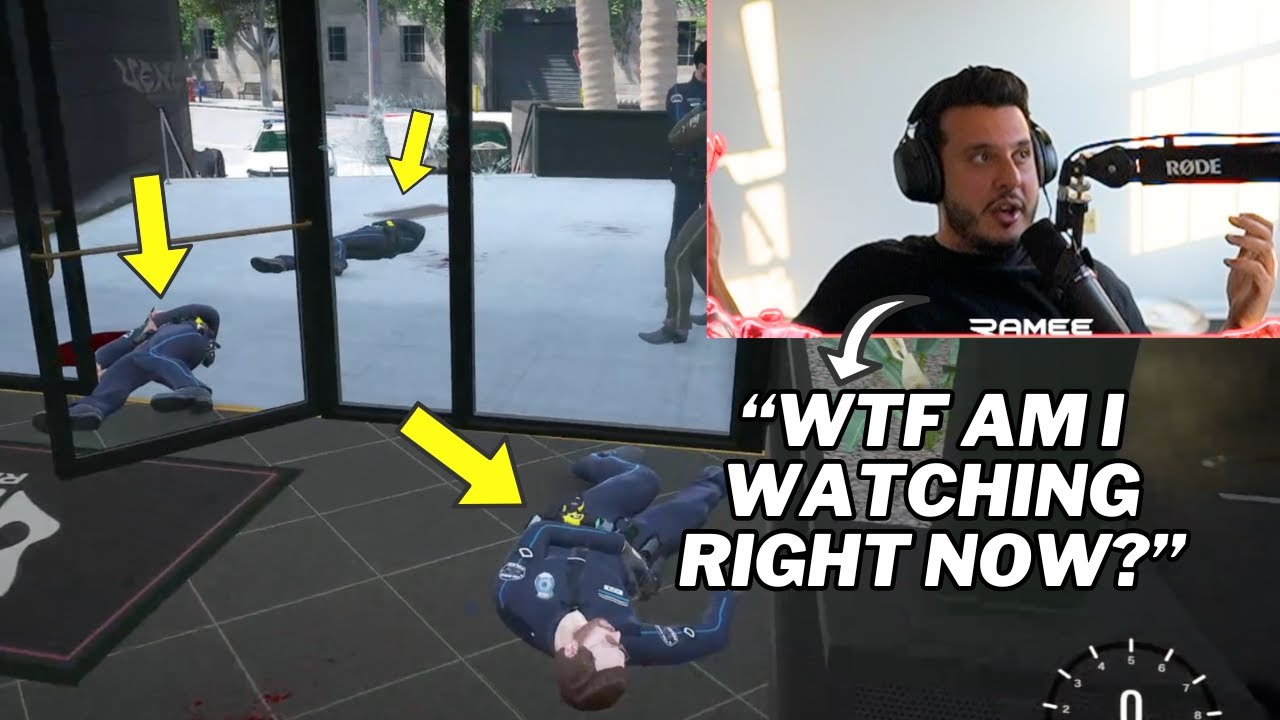 Ramee left DUMBFOUNDED By How the PD Handled this Shootout... | Prodigy 2.6 | GTA | CG