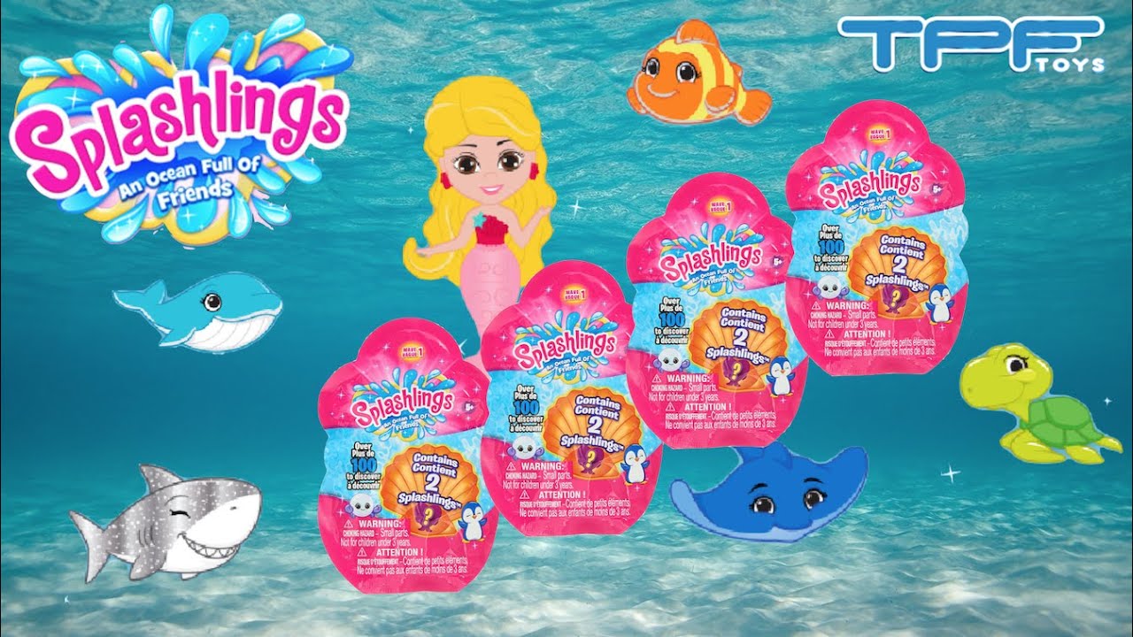 Splashlings Series 1 Blind Bags - YouTube