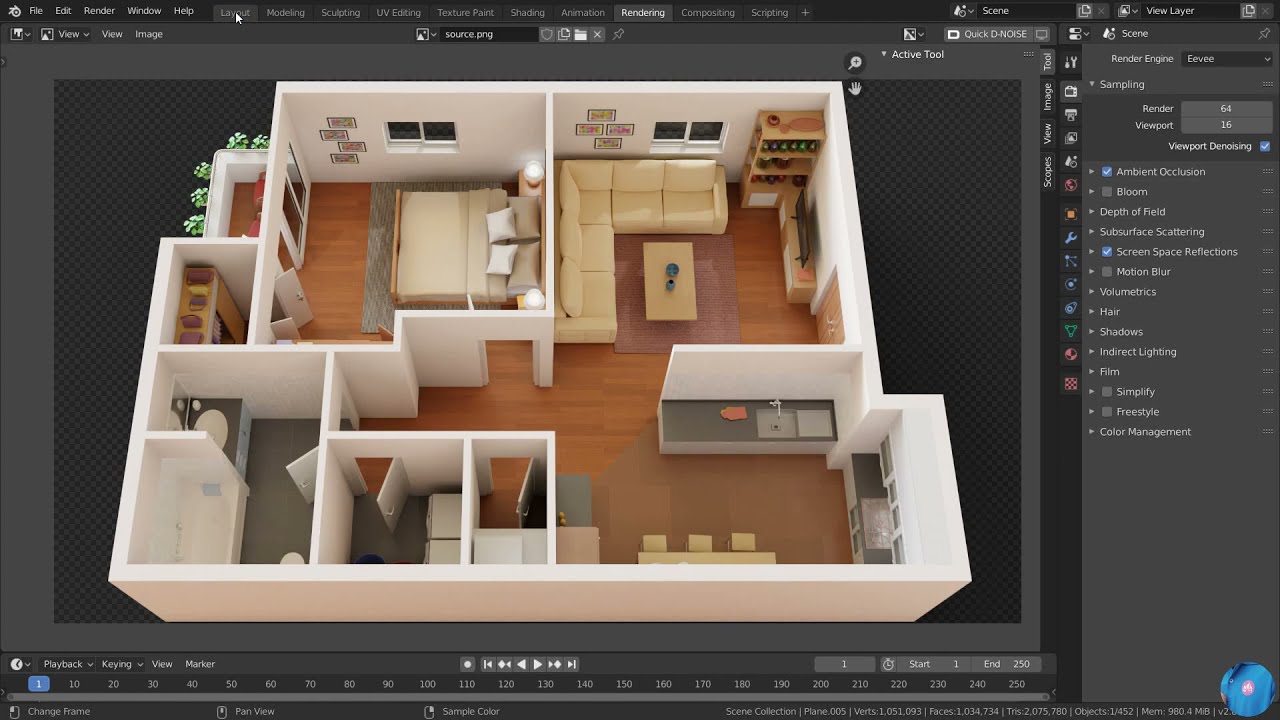 3d commercial floor plan software