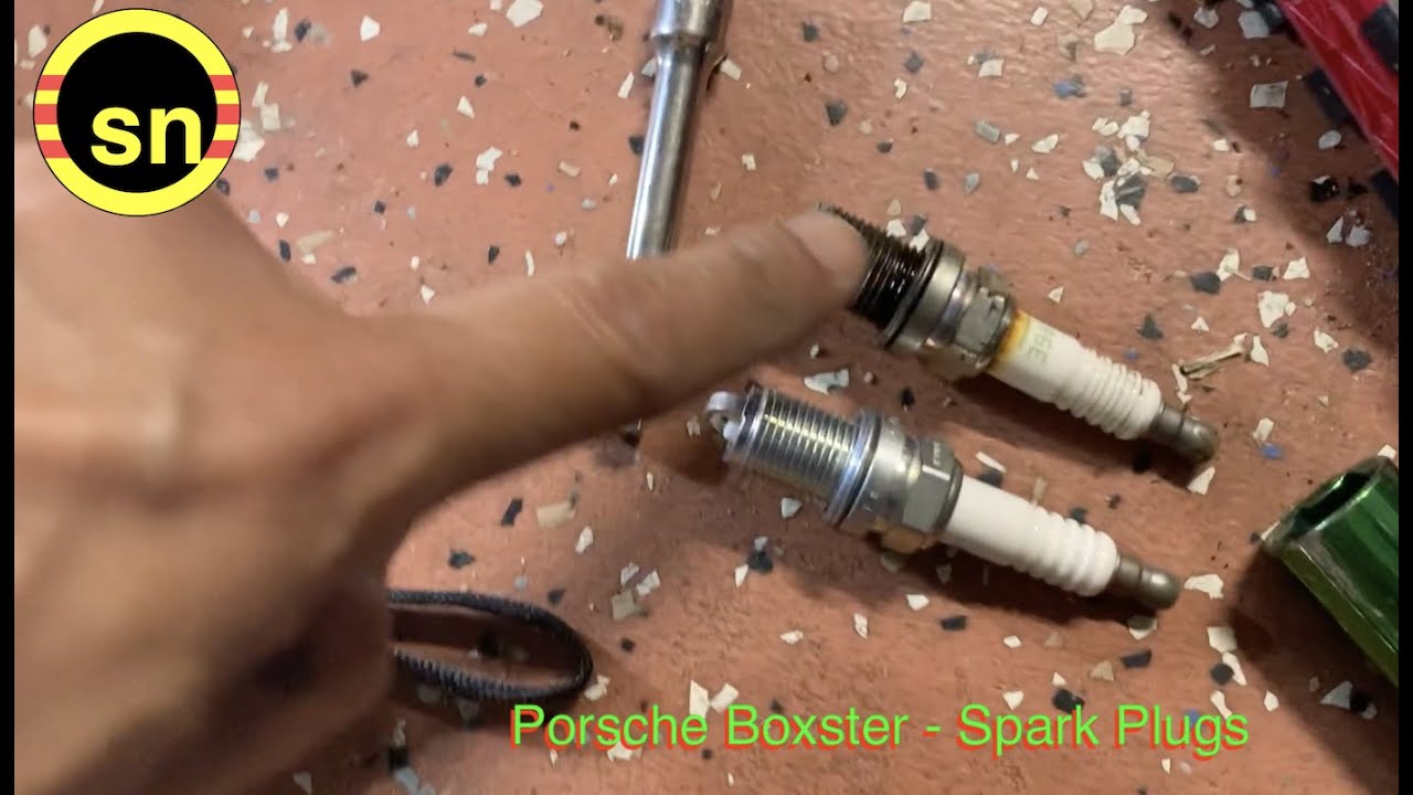 porsche boxster spark plugs replacement YouTube