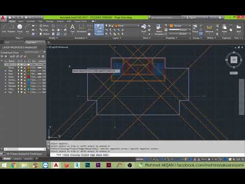 Video: AutoCAD'de çatı planı nasıl yapılır?