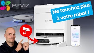 Cet ASPIRATEUR robot LAVE, FILME, se REMPLIT et dépose ses lavettes (EZVIZ RS2)