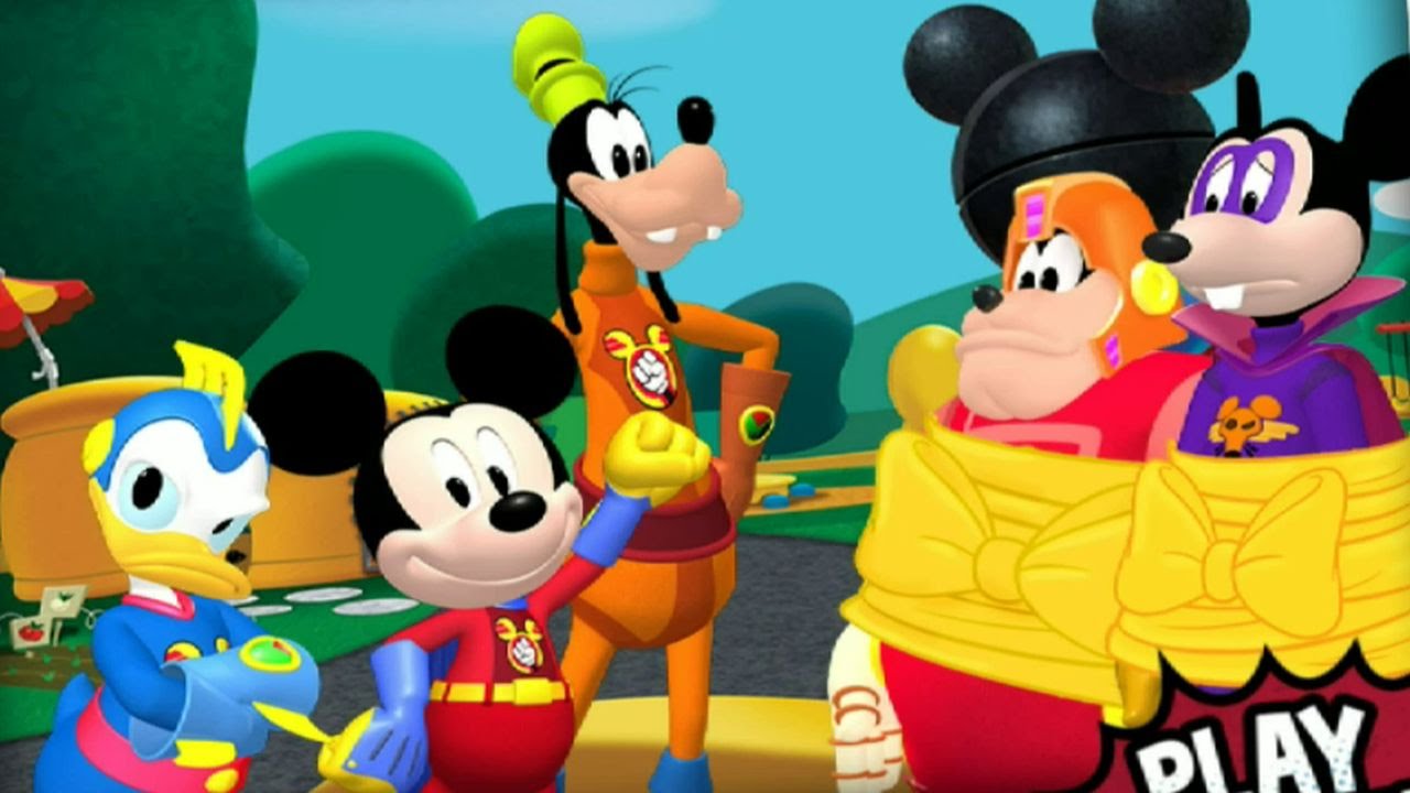 Mickey Mouse Clubhouse Super Adventure Entire Full Superheroes Game - YouTu...