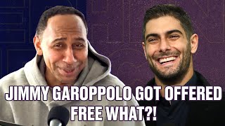 Jimmy Garoppolo got offered “free s*x for life” for going to the Raiders?!