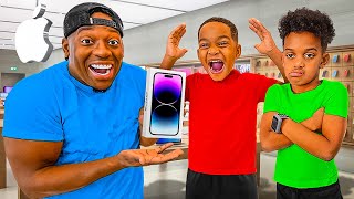DAD BUYS FAVORITE BOY NEW IPHONE 14, What Happens Next Is Shocking!
