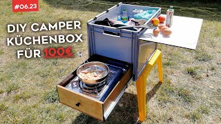 DIY: 100€ Küchenbox für den Camper - Schritt für Schritt Anleitung