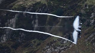 Mach Loop - Fluffy Eagles! USAF F-15 Strike Eagles low level