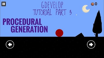 Procedural Generation in Gdevelop / How to make a game in Gdevelop part 3/ #gdevelop5