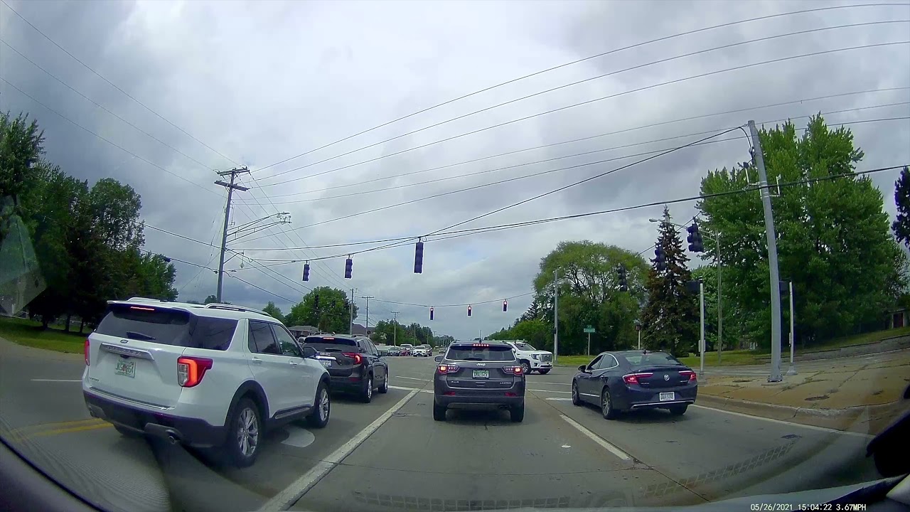 Driving to Clinton Township, Michigan from Sterling Heights, Michigan