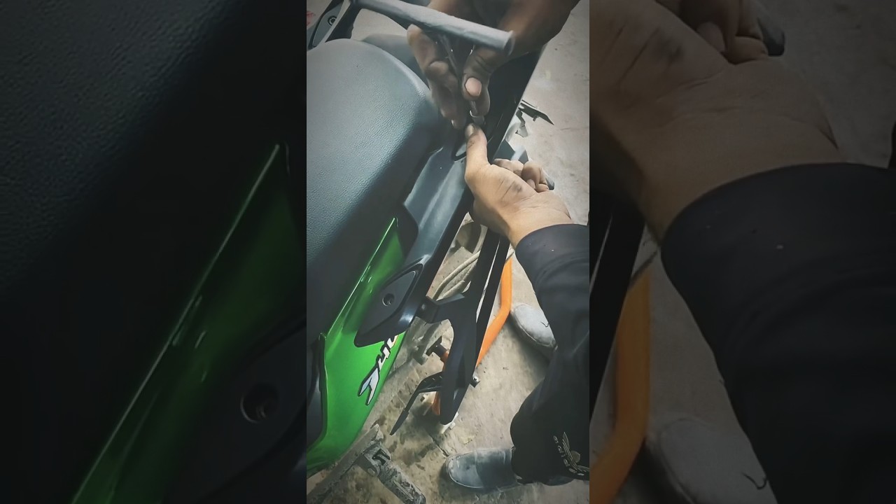 Official saddle stay from bajaj x hypergear 