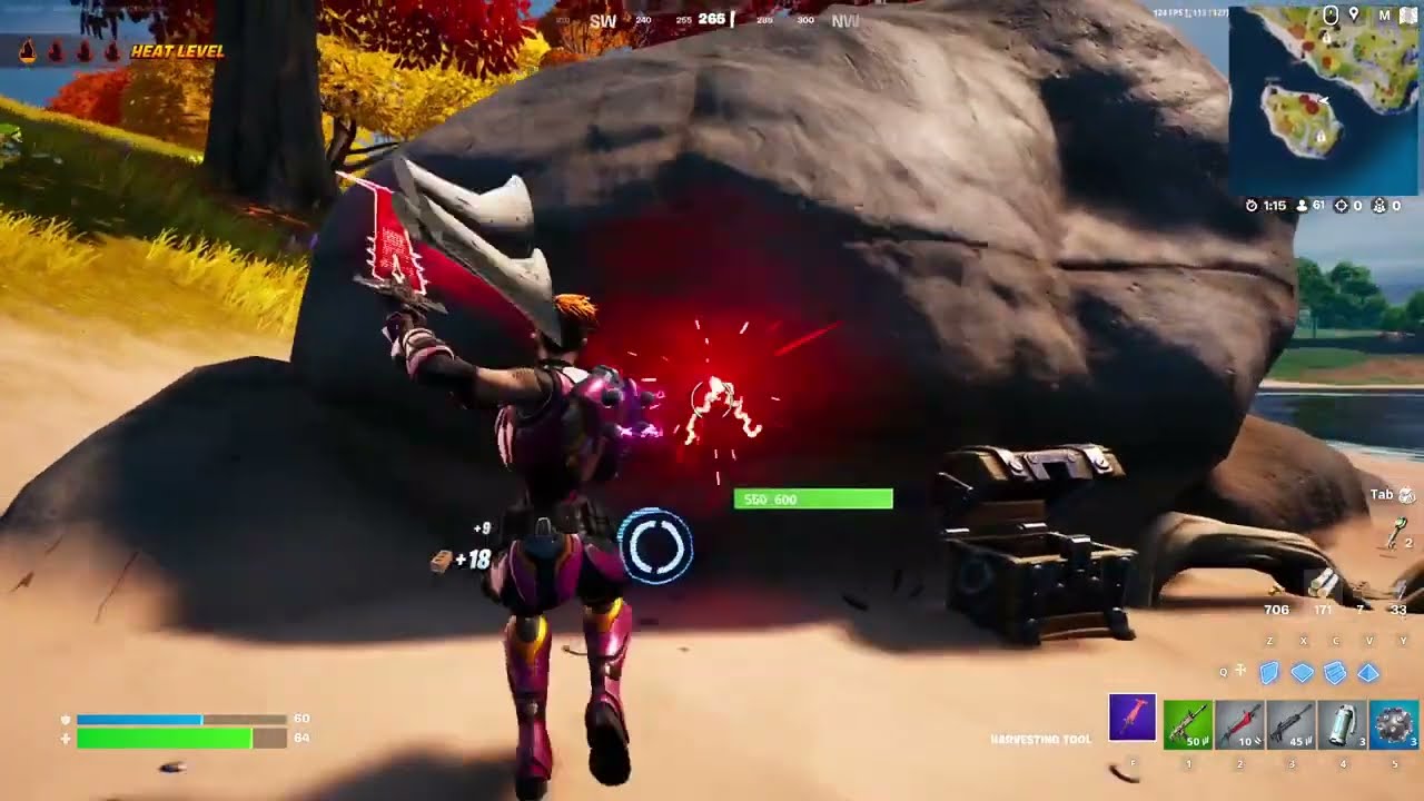 Fortnite Reese Skin - GAMEPLAY