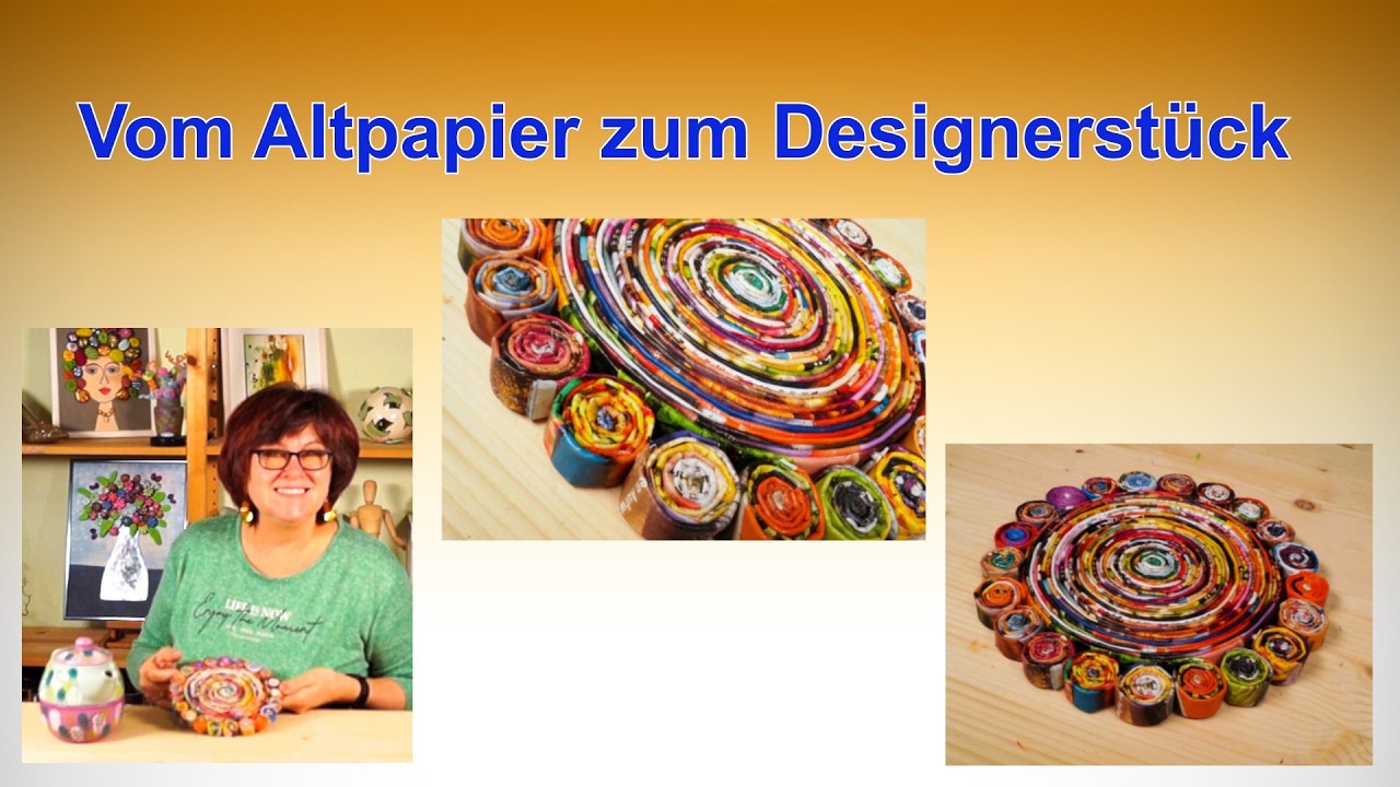 Nicht wegwerfen! Geniale Idee aus alten Zeitschriften! / RuthvonG