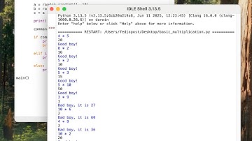 Make Python For Basic Multiplication Table
