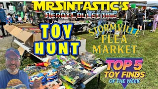 Stormville Flea Market Toy Hunt! Vintage Toys, Games, Comics & Crazy Surprises!