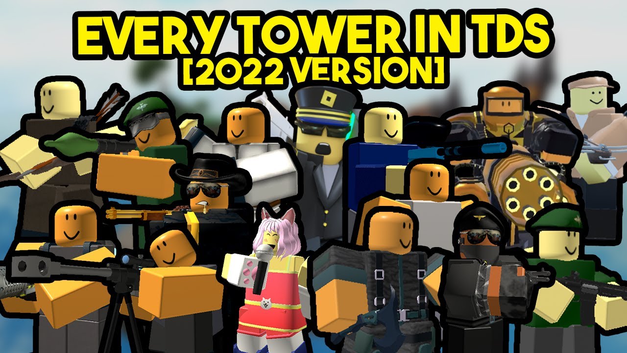 chrmx on X: i made some Tower defense simulator towers in